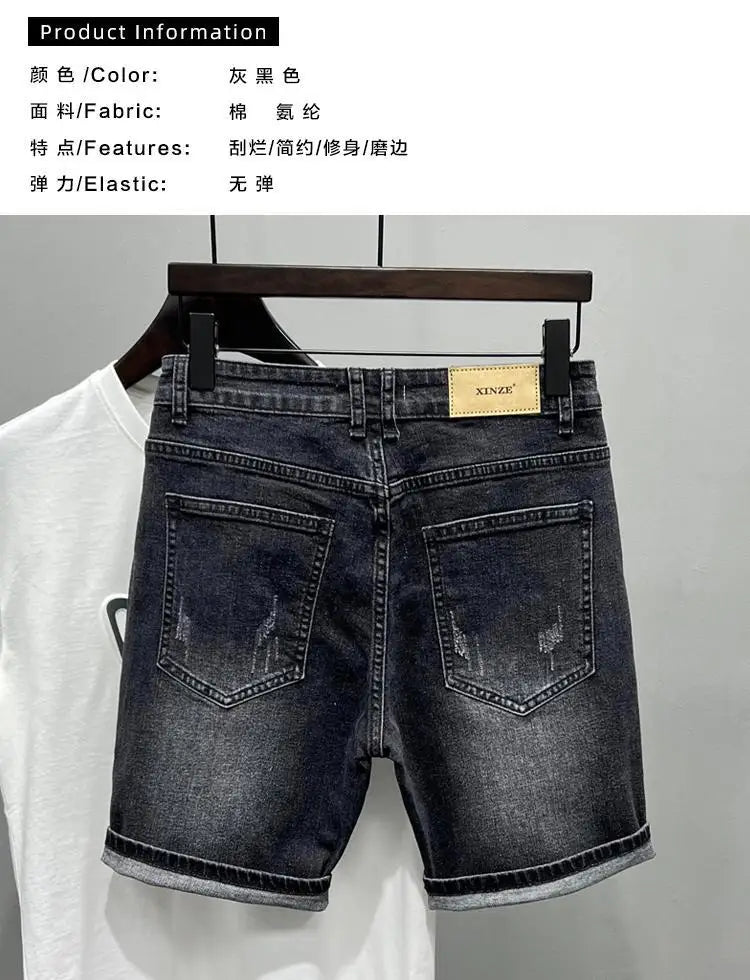 PENDRA Knee Length Black Jeans
