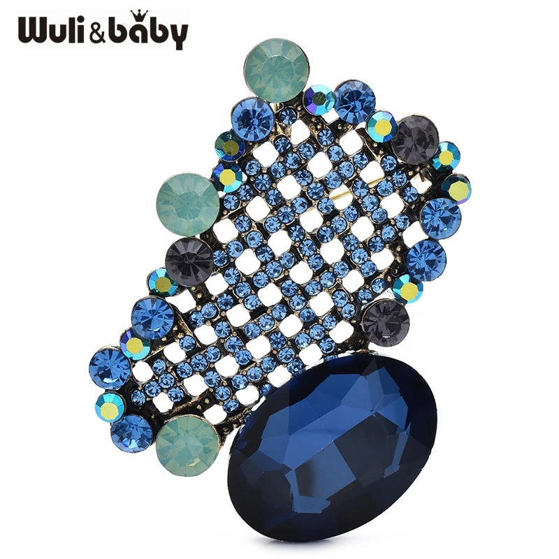 PENDRA Florielle35 Crystal Brooch