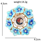 PENDRA Forgetmenot Alzheimer's Society Brooch