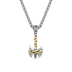 PENDRA Rune Gold Pendant Necklace