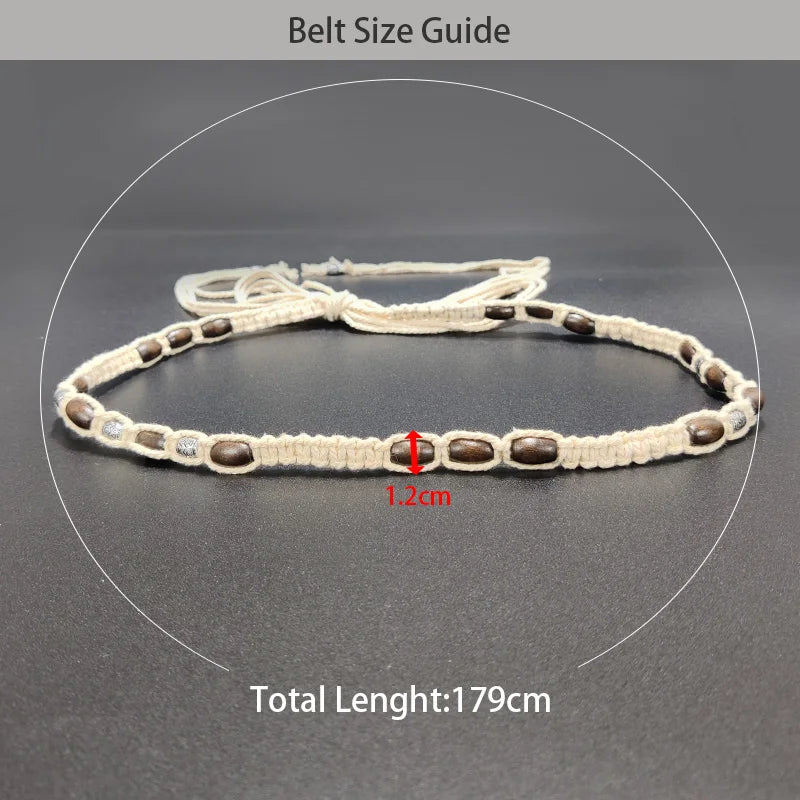 PENDRA Noraine Boho Braided Belt
