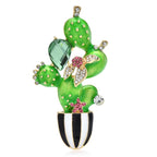 PENDRA Cactara New Cactus Brooch