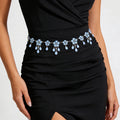 PENDRA Orlaia Floral Boho Waist Chain Belt