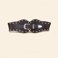 PENDRA Fayeelle Leather Rope Gothic Corset Belt