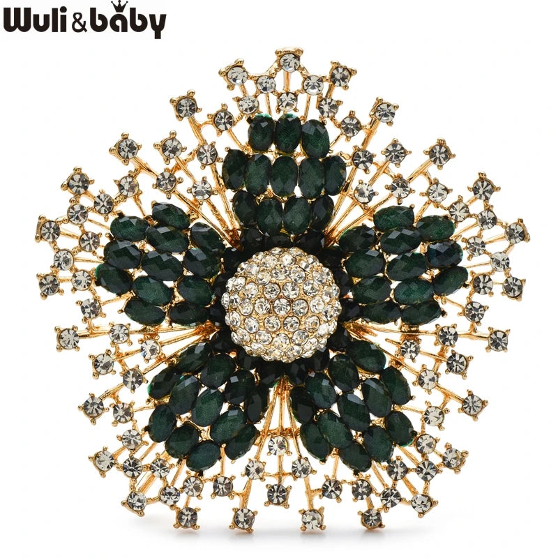 PENDRA Florielle34 Floral Brooch