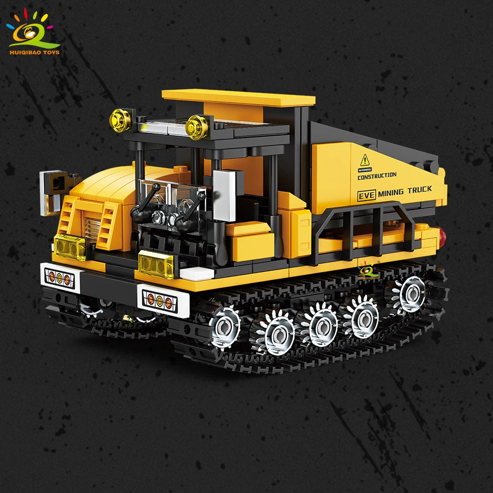 PENDRA Engineering Vehicle Excavator Building Set