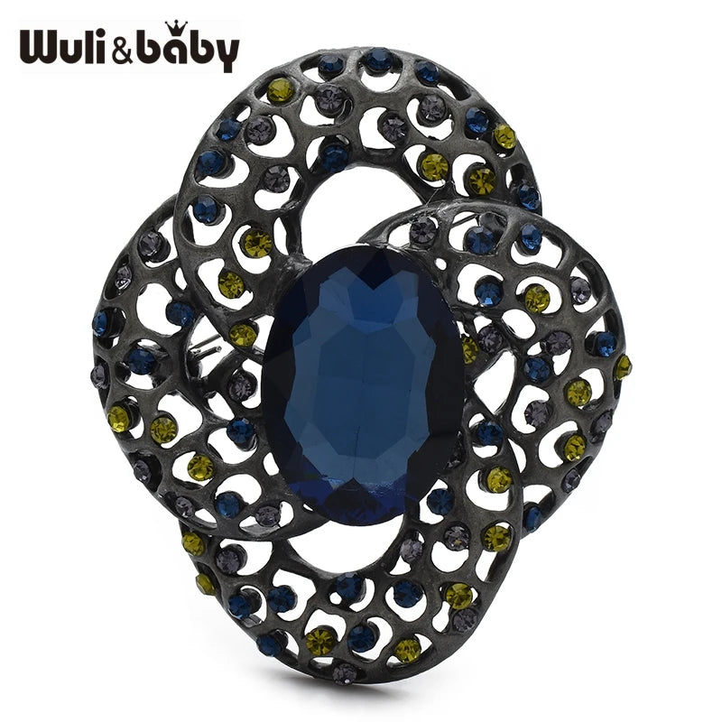PENDRA Florielle6 Crystal Brooch