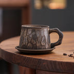PENDRA Japanese Handmade Kiln-Changed Retro Ceramic Coffee Mug