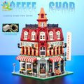 PENDRA Corner Coffee Micro Building Set