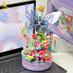 PENDRA Butterfly Music Floral Building Set