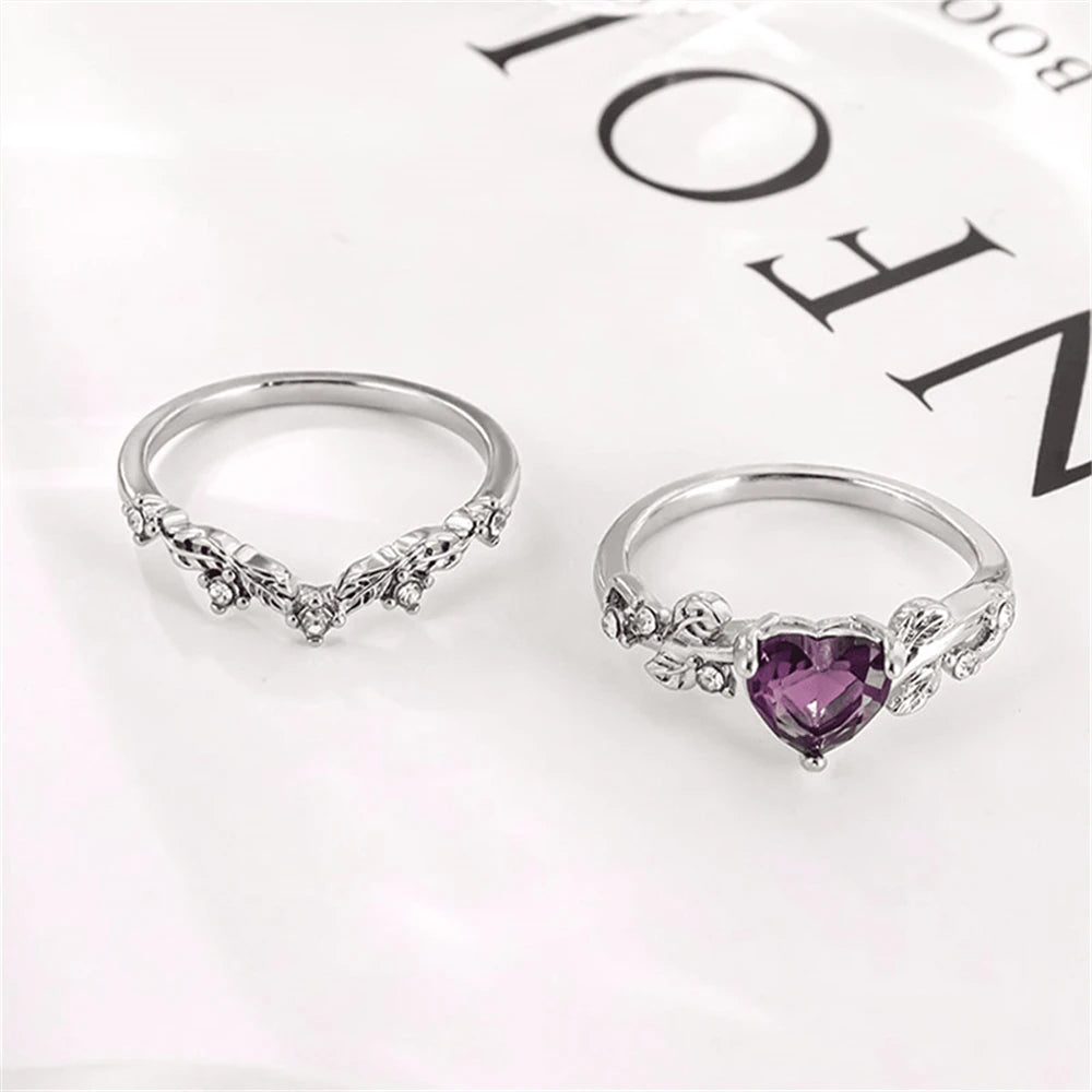 PENDRA Crystal Stackable Ring