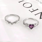 PENDRA Crystal Stackable Ring