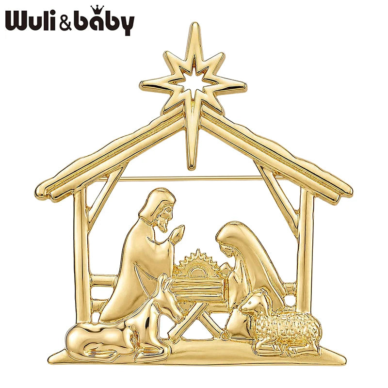 PENDRA Holy Manger Character Brooch