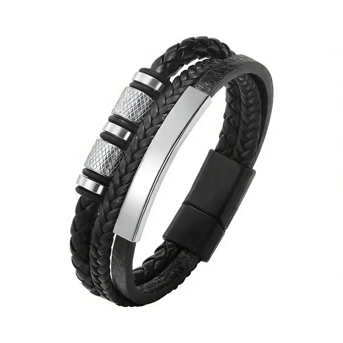 PENDRA Belorin Braided Leather Bracelet
