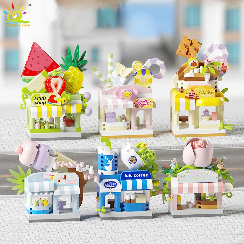 PENDRA Shop Burger Micro Building Set