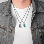 PENDRA Boxing Gloves Boxer Steel Necklace