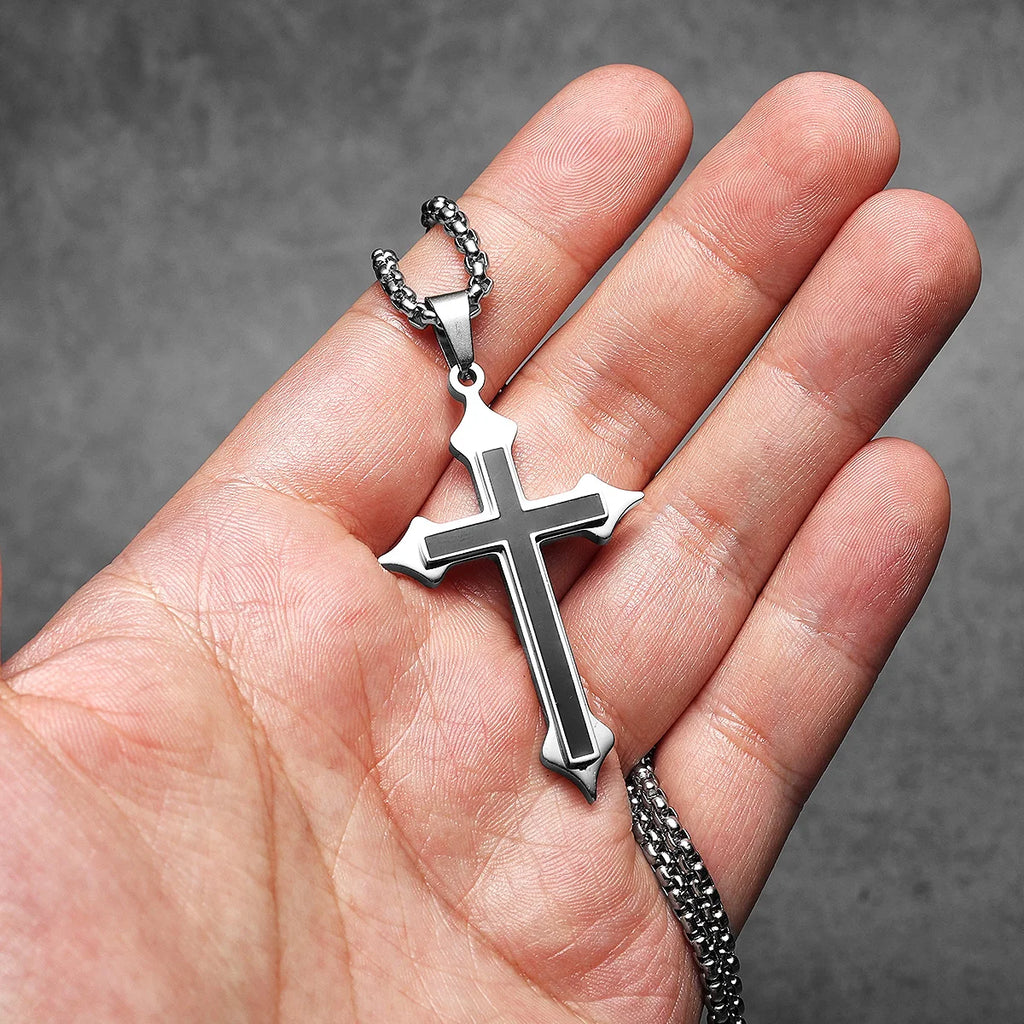 PENDRA Jormora Cross Charm Necklace