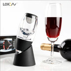 Portable Red Wine Decanter Aerator Bernoulli Air Magic Aerator Red White Wine Whisky Quick Decanter Equipment Bar Accessories
