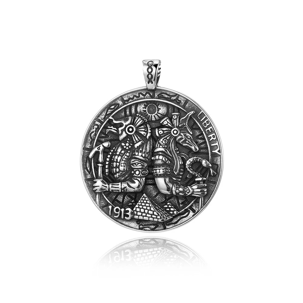 PENDRA Anubis 316L Stainless Steel Pendant
