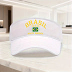 PENDRA Flag Brazil Print Top