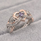 PENDRA Rose Purple Ring