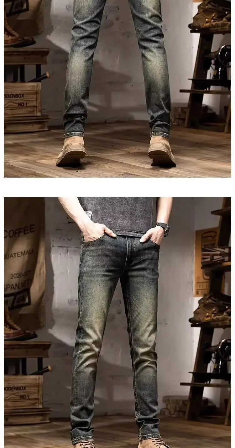 PENDRA Washed Straight Nostalgic Pants