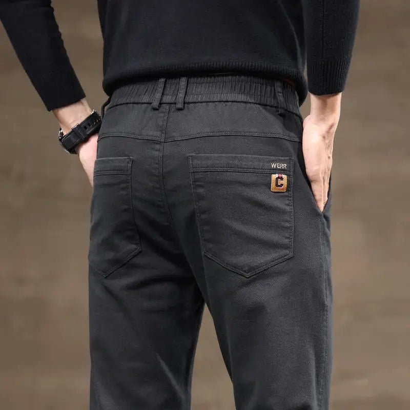 PENDRA Straight End Elastic Pants