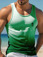 PENDRA Sleeveless Hawaiian Crew Neck Tank Beach Tank Top