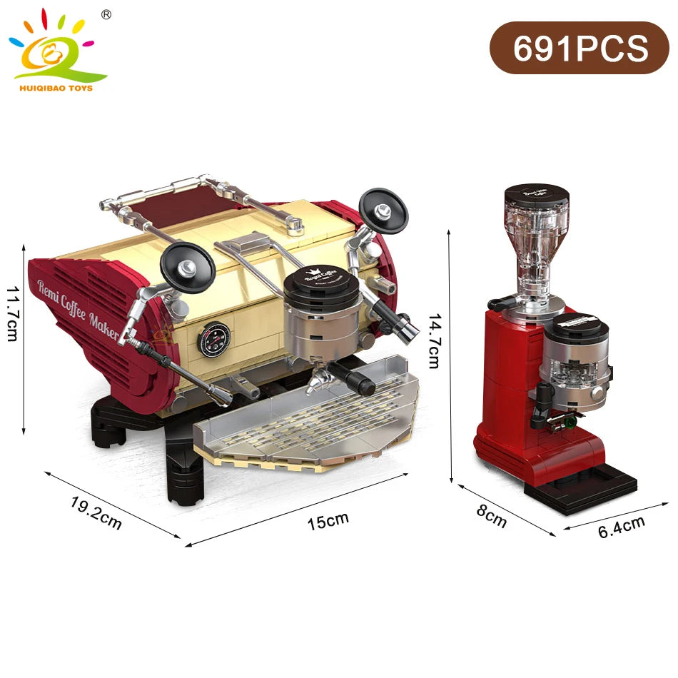 PENDRA Coffee Machine Friend Building Set