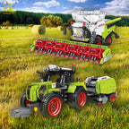 PENDRA Farmer Tractor Cultivator Building Set