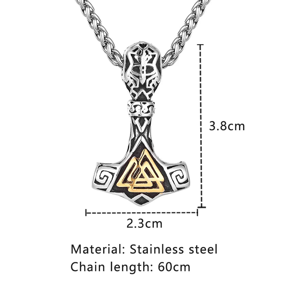 PENDRA Hammer Gold Necklace