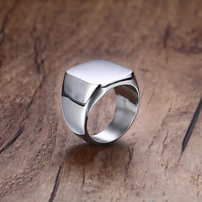 PENDRA Sigent Father's Day Steel Ring