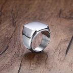 PENDRA Sigent Father's Day Steel Ring
