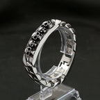 PENDRA Valknut Celtic Stainless Steel Cuff Bracelet