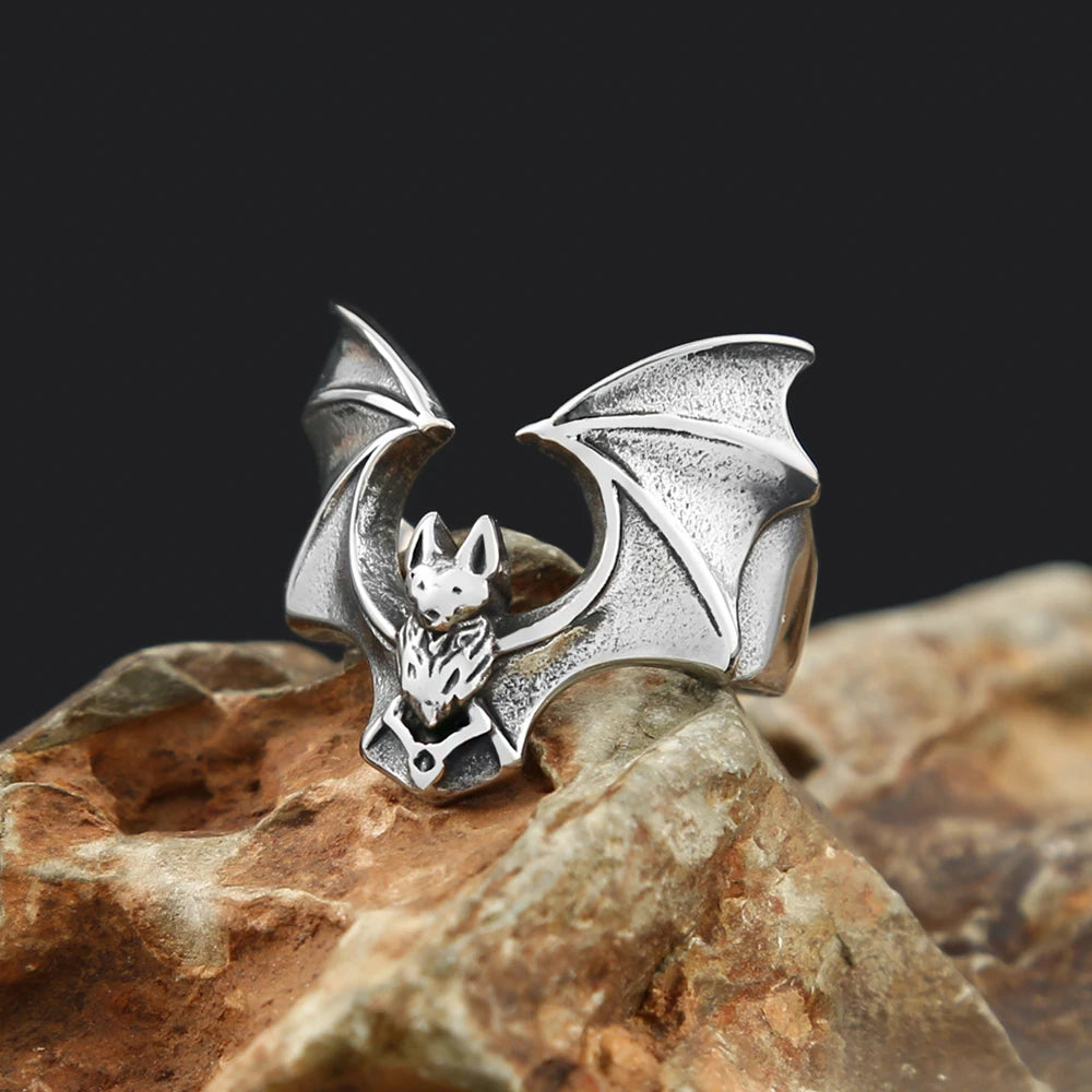 PENDRA Batwing 316L Stainless Steel Bat Pendant