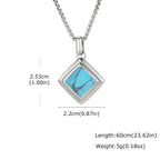PENDRA Stone Natual Pendant Necklace