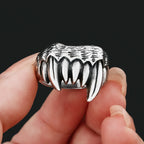 PENDRA Beastfang Gothic Beast Teeth Ring