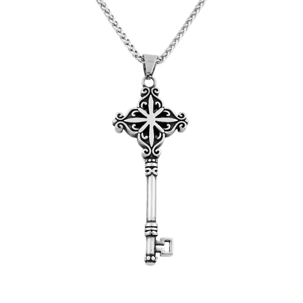 PENDRA Keyforge 316L Stainless Steel Key Pendant