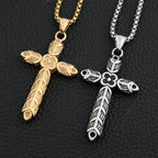 PENDRA Rhombuscross Gothic Rhombus Cross Pendant