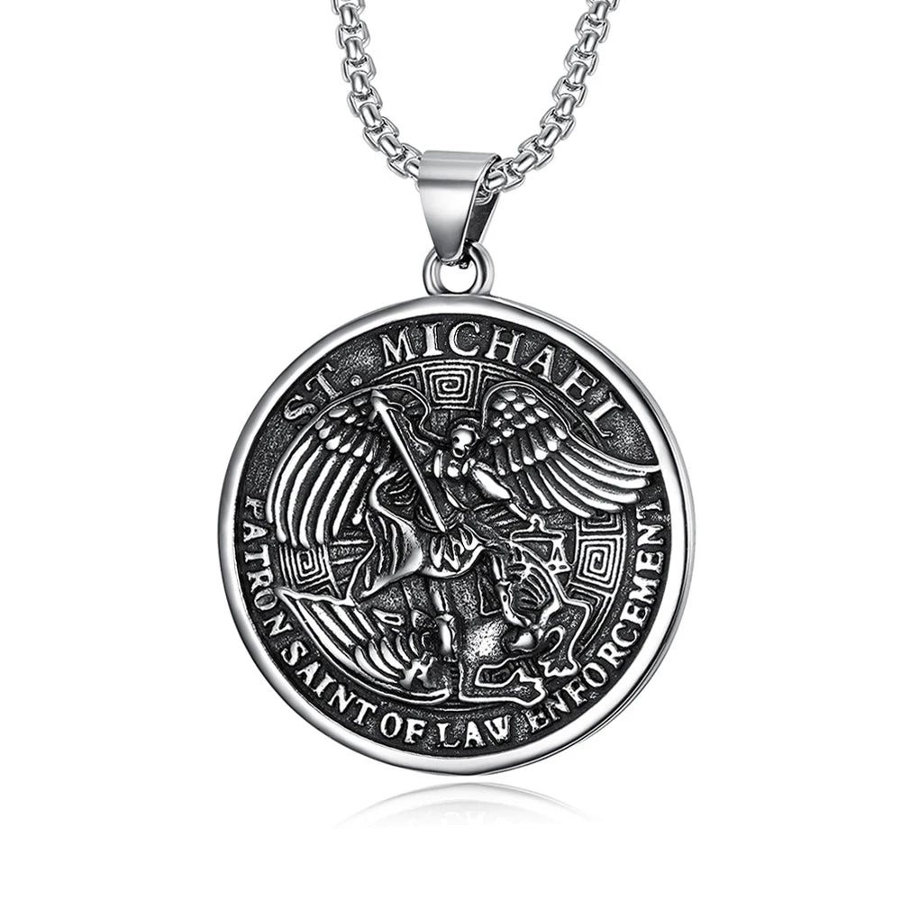 PENDRA Michael Archangel Pendant Necklace
