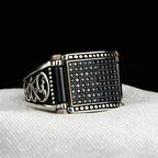 PENDRA Marcasite Black Ring