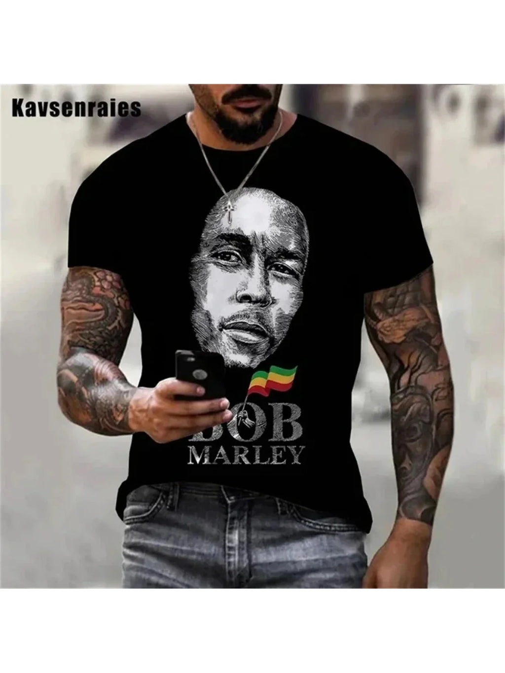 PENDRA Bob Marley T-Shirt