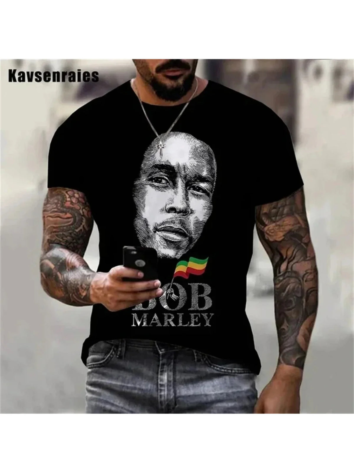 PENDRA Bob Marley T-Shirt