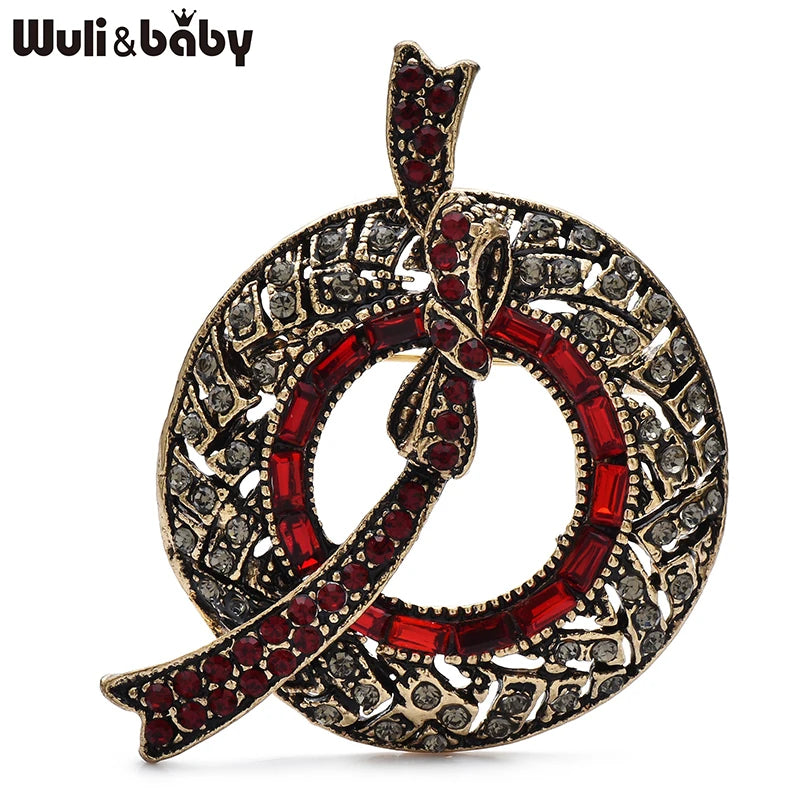 PENDRA Virelle Rhinestone Brooch