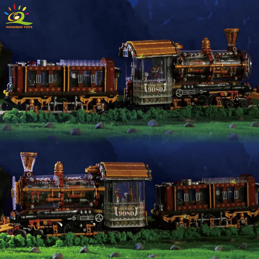 PENDRA Train Mechanical Building Set