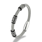 PENDRA Rune Classic Steel Bracelet