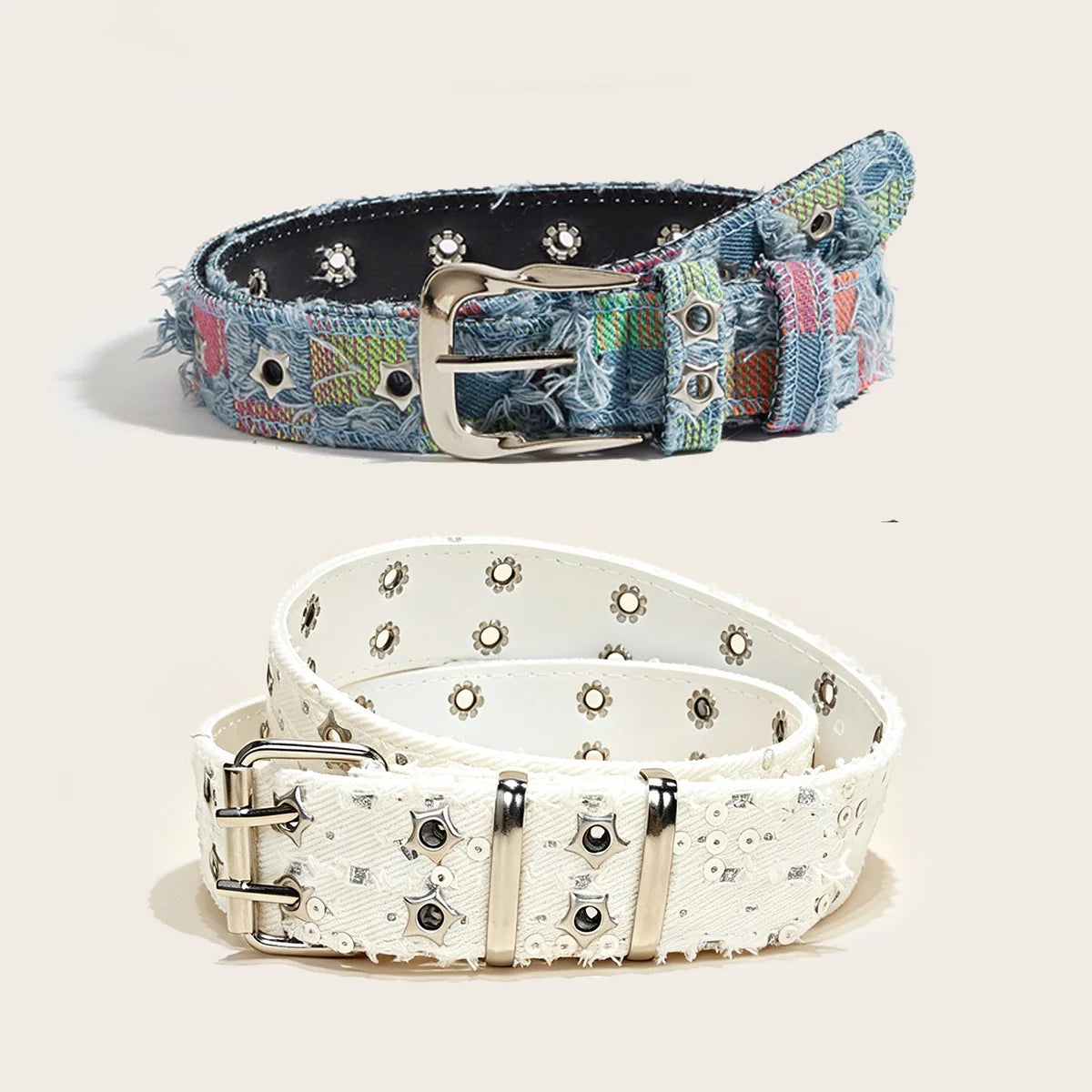 PENDRA Orlaellea Black Pin Buckle Star Luxury Belt