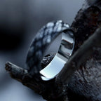 PENDRA DevilsEye 316L Stainless Steel Evil Eye Ring