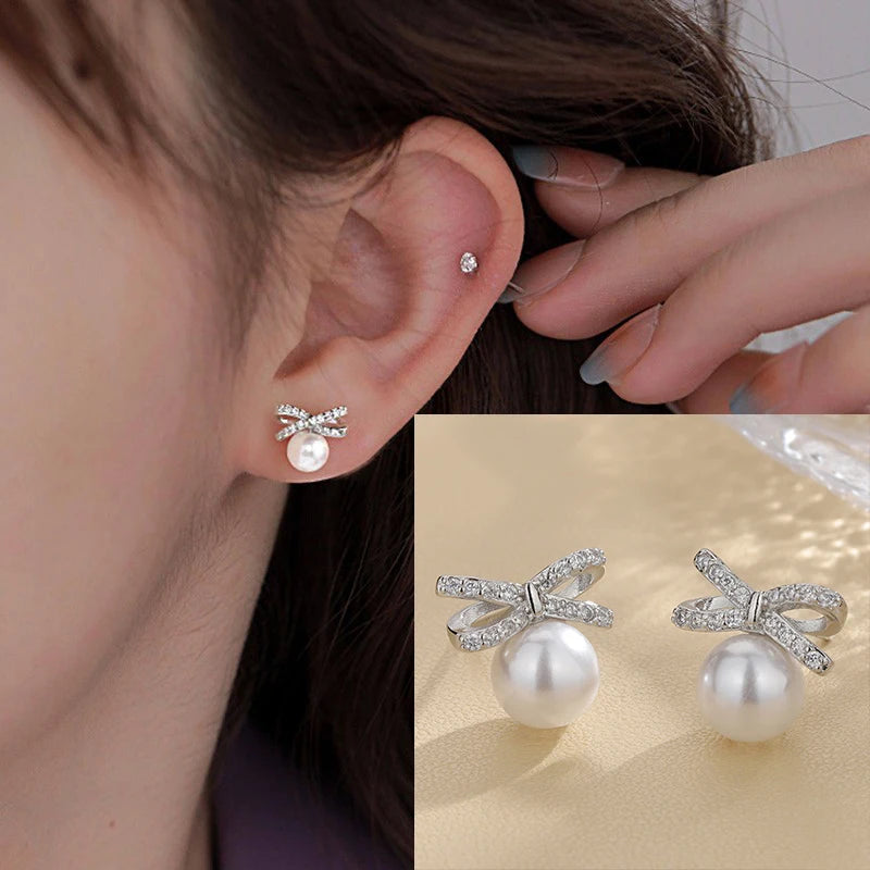 PENDRA Liquid Lava Sterling Silver Earrings
