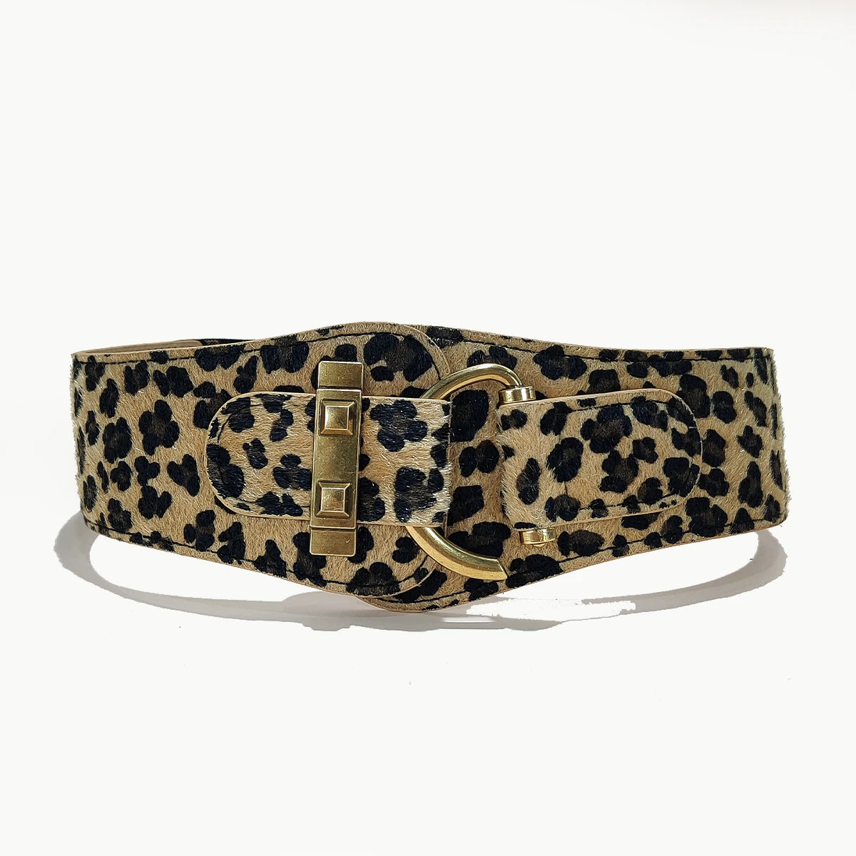 Fashion Wide Belt Elegant Elastic PU Girdle Women Trend Lightweight Design Cummerbund for Dresses, Coats, and Suits Corset Belt